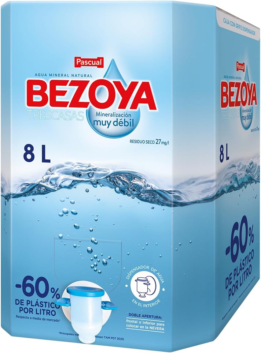 Bezoya Mineral Water Spill-proof cap 8 Liters