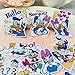 Cartoon Donald Duck Peripherie Hand Konto DIY Fotoalbum Tagebuch Computer Dekoration Aufkleber 40 Stück