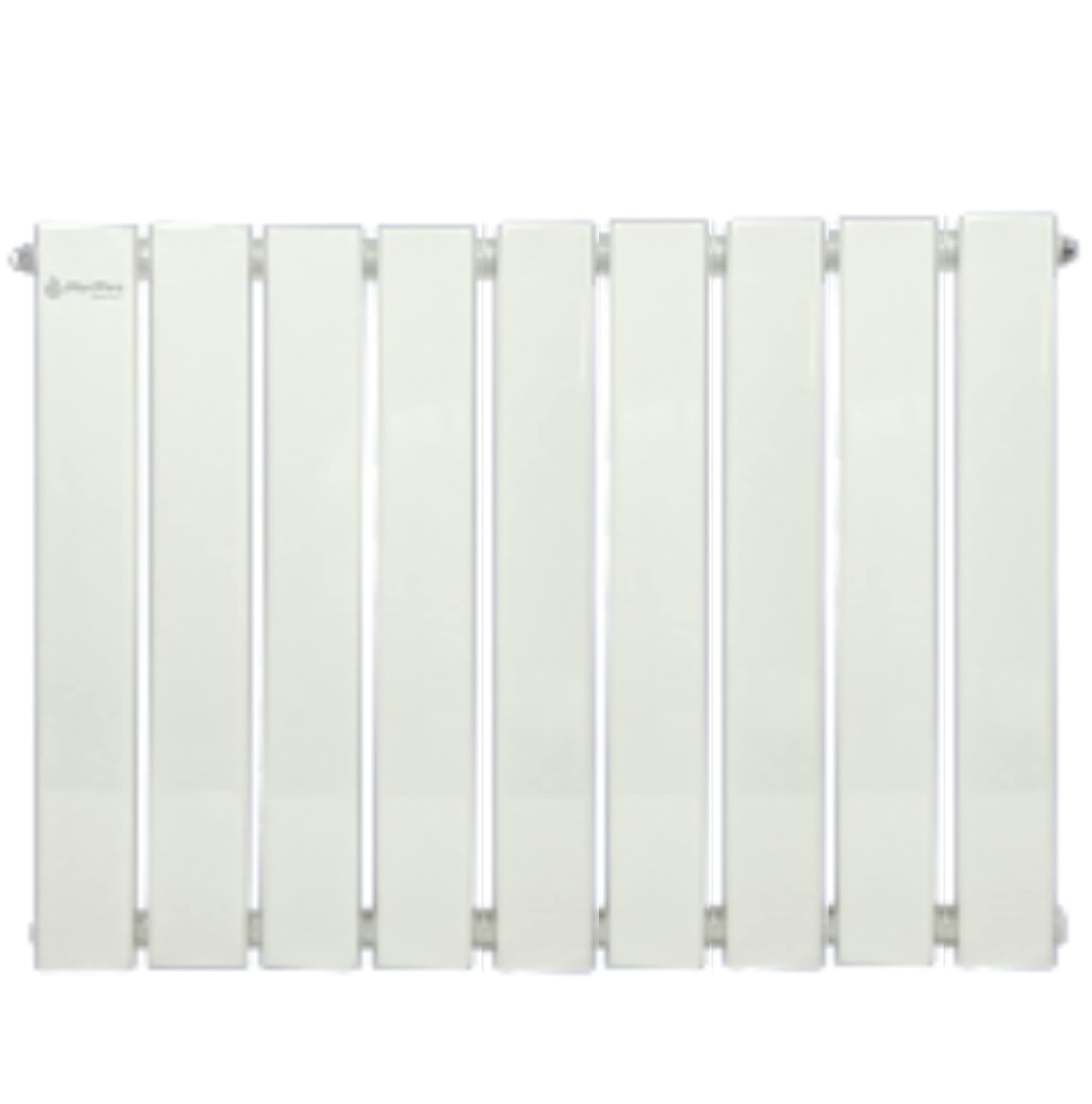 HORIZENTAL Vertical Designer Flat Panel Column Radiator for Central Heating Double (600X767(D), Gloss White)