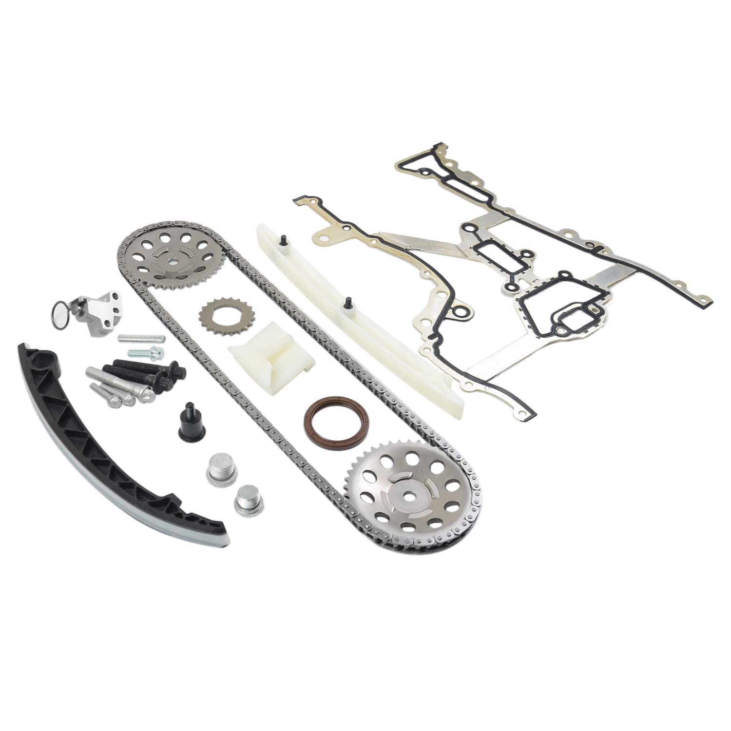Juego de cadena de distribución Ajustador del árbol de levas de repuesto para Agila Astra Combo Corsa Meriva Tigra Twintop 93191271 6606022 95522267 55352909 93191276 55562234 55353997