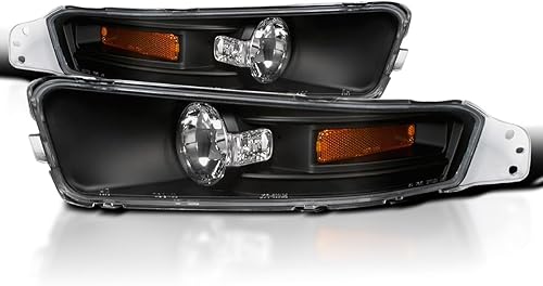 Miniatura 9 de SPEC-D TUNING Luces de parachoques de lente transparente con carcasa cromada compatibles con Ford Mustang V6 GT L+R 2005-2009, conjunto de par