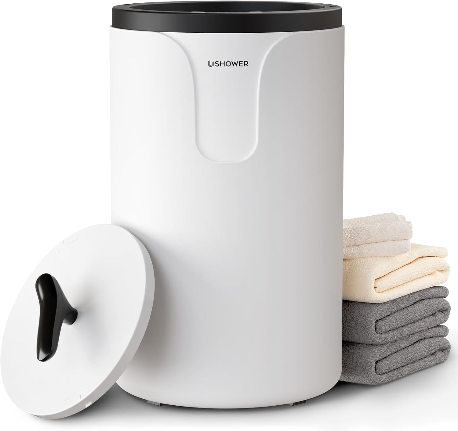 EXPIRED: Towel Warmers for Bathroom, Fast-Heating Towel Warmer Bucket for Spa, Auto Shut-Off, Fits Two 40''x70'' Oversized Towels, Blankets, Bathrobes, PJ's and More, ldeal Gift for Family, 20L