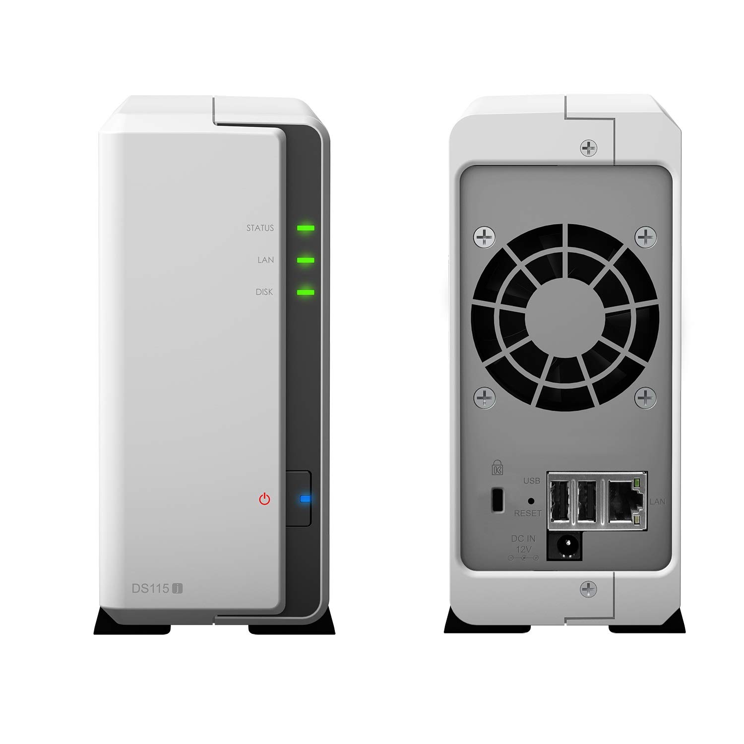 Amazon.co.jp: Synology DiskStation DS115j 1ベイ NAS キット 日本