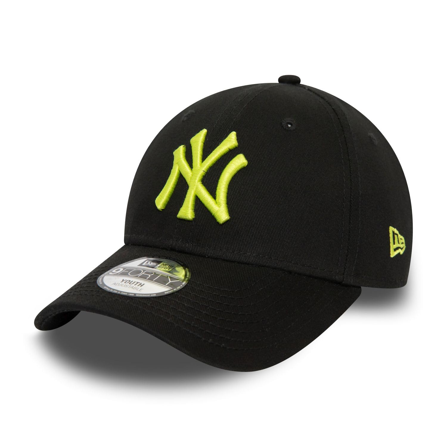 New Era 9Forty New York Yankees - Gorra infantil, color verde oscuro