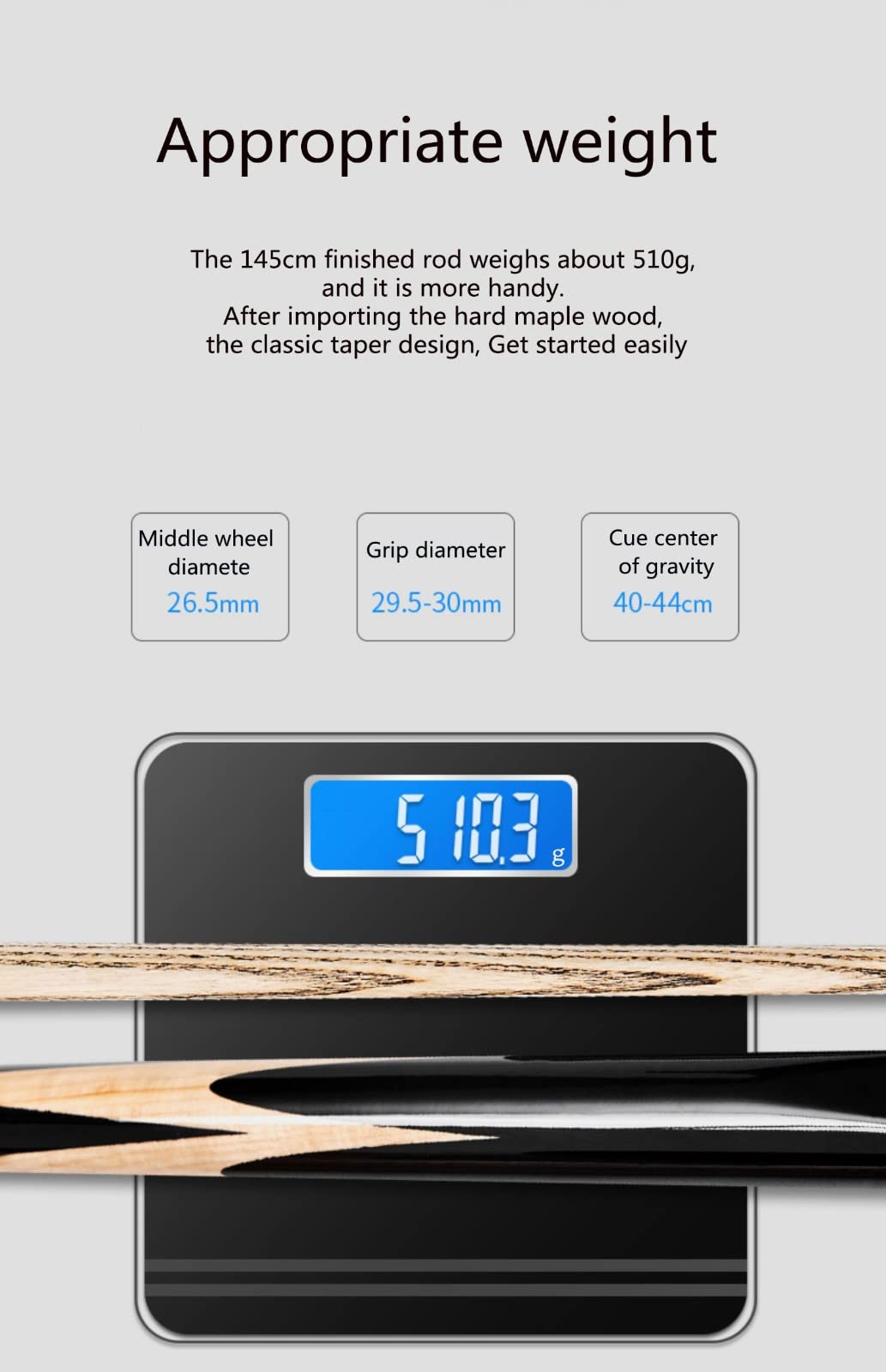ビリヤード　キュー　カナディアンメープル 61sPDYseOML._AC_UF350,