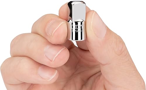 Miniatura 6 de TEKTON Llave dinamométrica de clic de 1/4 de pulgada (20-200 pulgadas-libras) | 24320 y adaptador de 1/4 de pulgada (F) x 3/8 pulgadas (M) | SHA04101