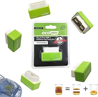 Upgrade Economy Fuel Saver, 2023 Trucks Fuel Saver Devices, 6 Pcs Power Chip Tuning Box 15% for Petrol Car Gas Saving, Benzine Cars Fuel Saving, Fits Will Work on Any Vehicle That has an OBD2 Port
