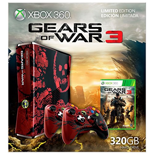 Xbox 360 Gears of War 3 Limited Edition Console Bundle (Renewed)