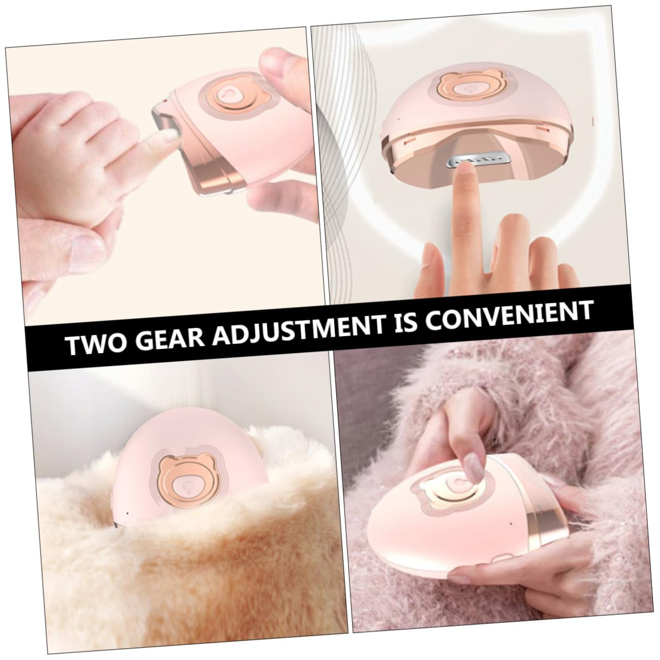 1stück Automatischer Nageltrimmer Für Sicherer Elektrischer Nagelknipser Und Nagelpolierer Tragbares Design Für Neugeborene Und Kleinkinder Leise Und Energiesparend