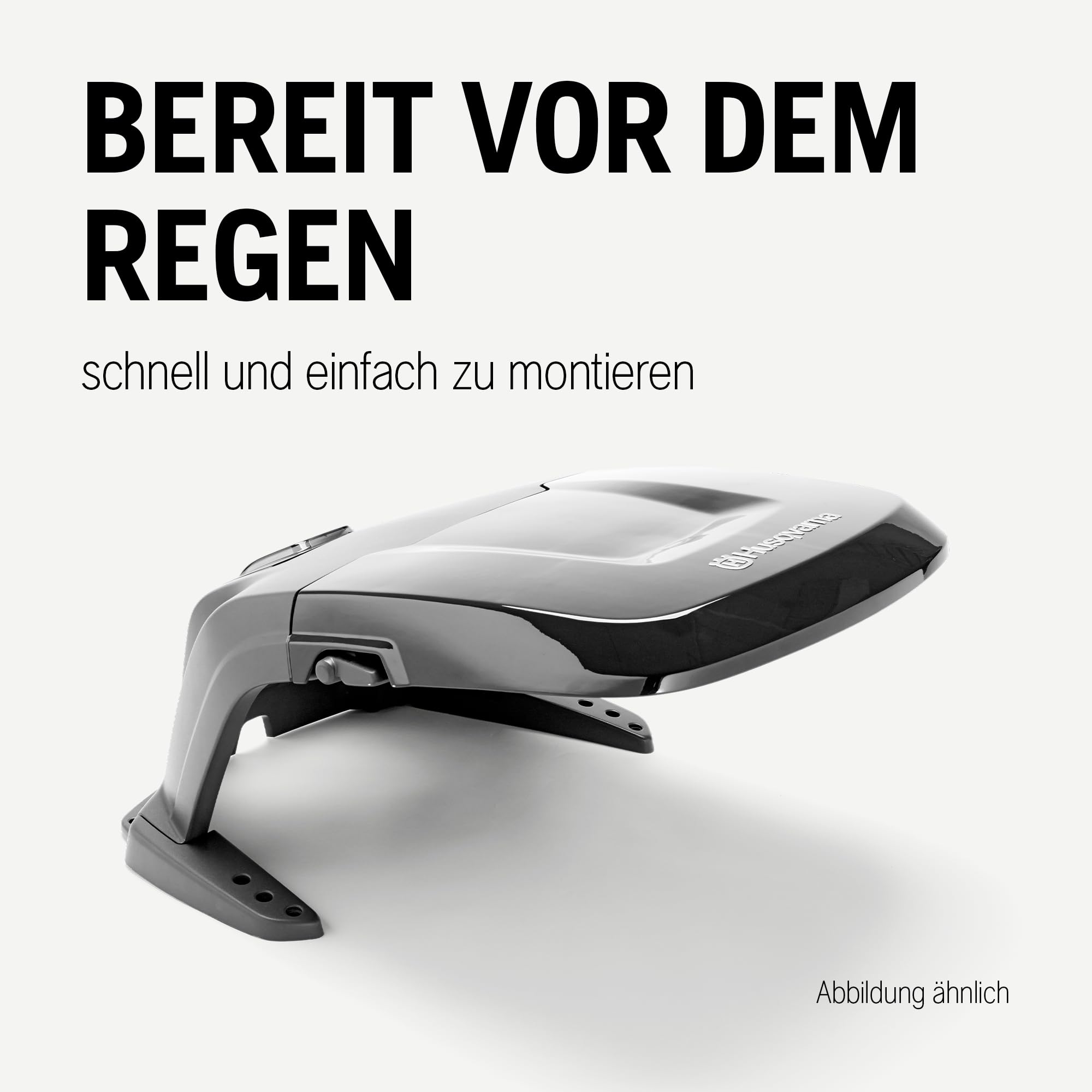 Husqvarna Automower Garage für Aspire R6V, 300 Serie & 405X/415X - Schutzgarage für die Mähroboter Aspire R6V, 305, 310, 315, 405X und 415X mit wetterfestem Design