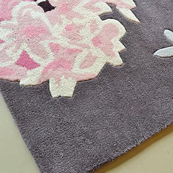Image of OLEFIN Handmade Thick Woolen Anti Slip Carpet and Rugs for Living Room Bedroom Hall Dinning Room Kids Room Carpet