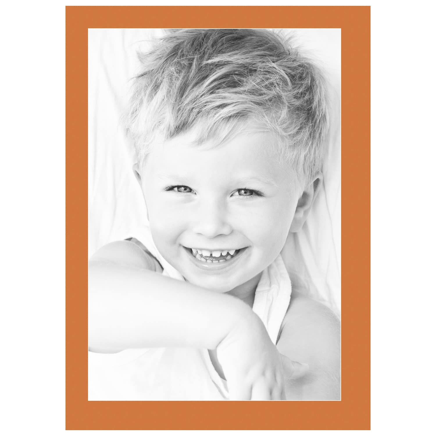 19x28 Tangerine / Octoberfest Custom Mat for Picture Frame with 15x24 opening size (Mat Only, Frame NOT Included)