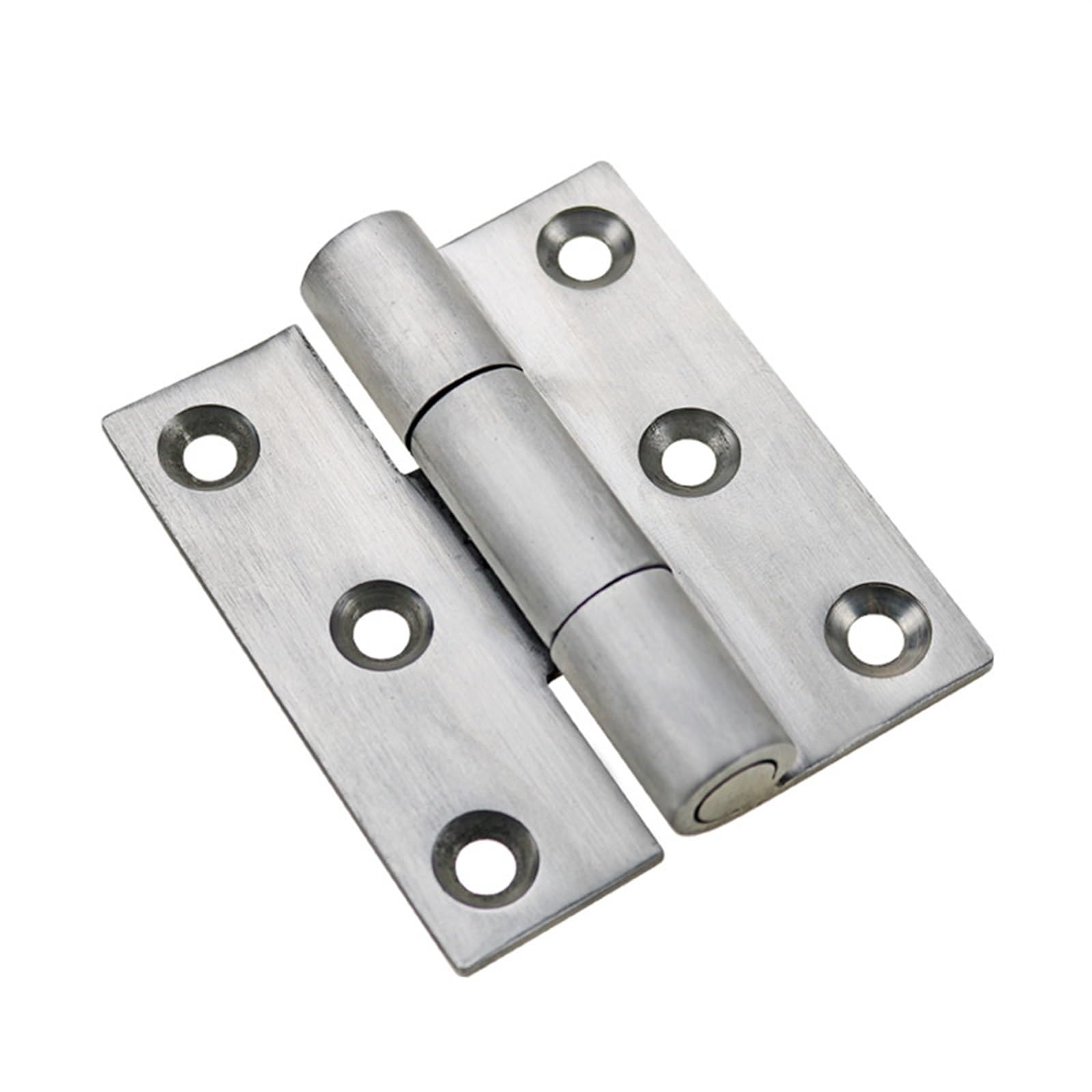 Charnière industrielle épaisse anti-affaissement pour porte lourde en inox 304