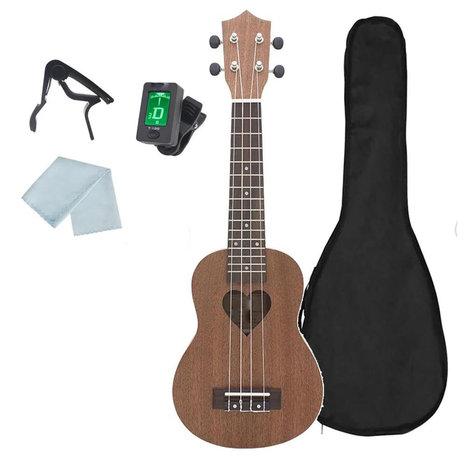 Zestawy Ukulele Ukulele I Gitara Edukacyjna Gra Na 4 Strunowym Instrumencie Dla Początkujących(Set)