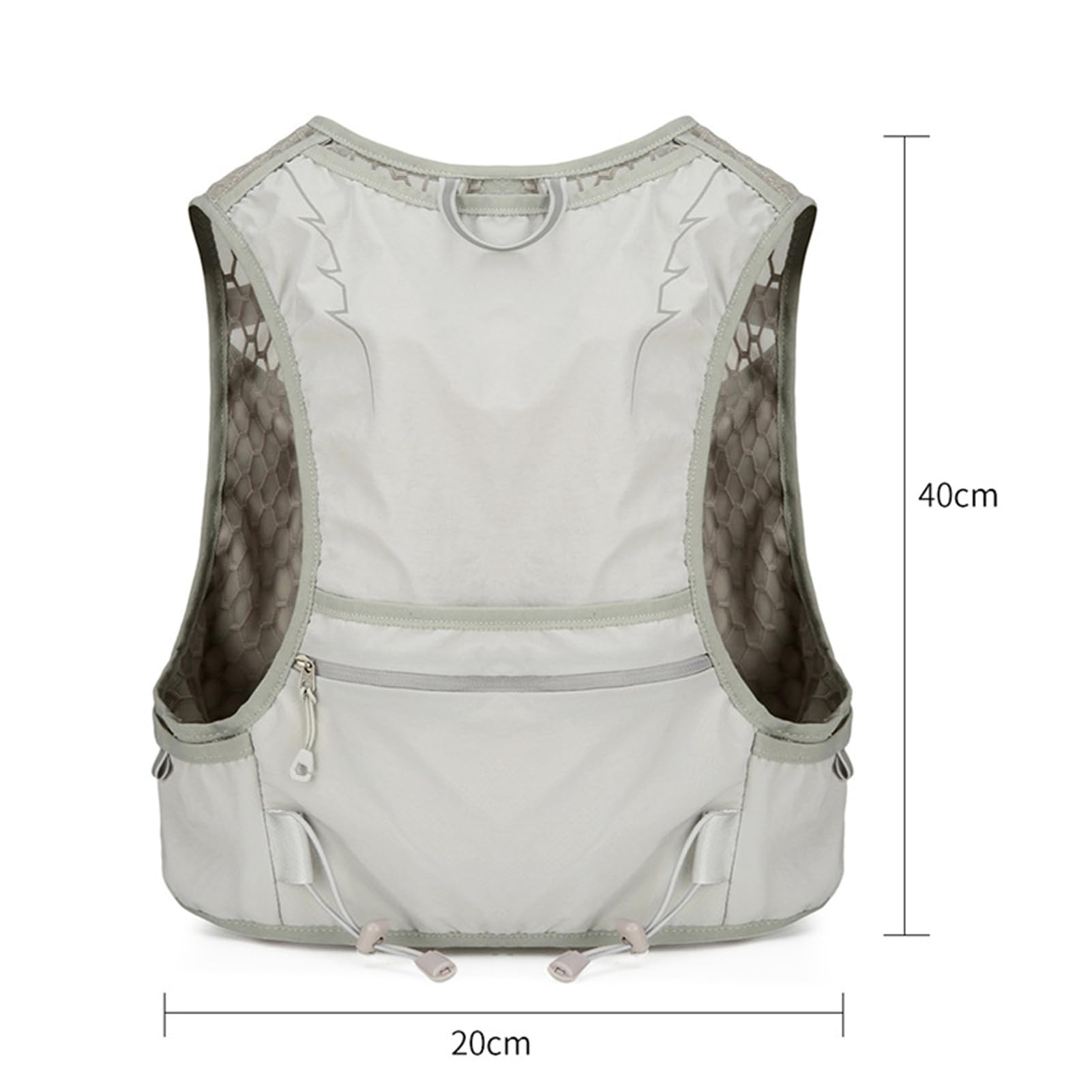 Gilet de course avec poche d'hydratation, réglable, universel, pour homme et femme, escalade, randonnée, équitation, accessoires