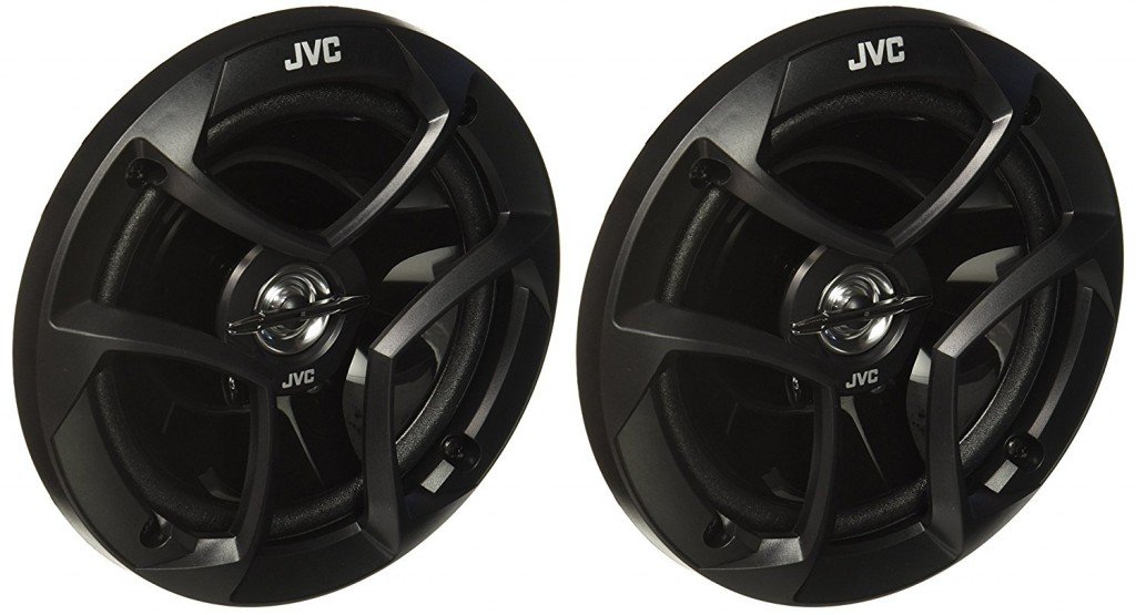 JVC CS-DR520 & CS-J620 Altavoces Coaxiales de 2 Vías de 13 cm & 16 cm | Altavoces para el Coche con Sonido Envolvente. Color Negro