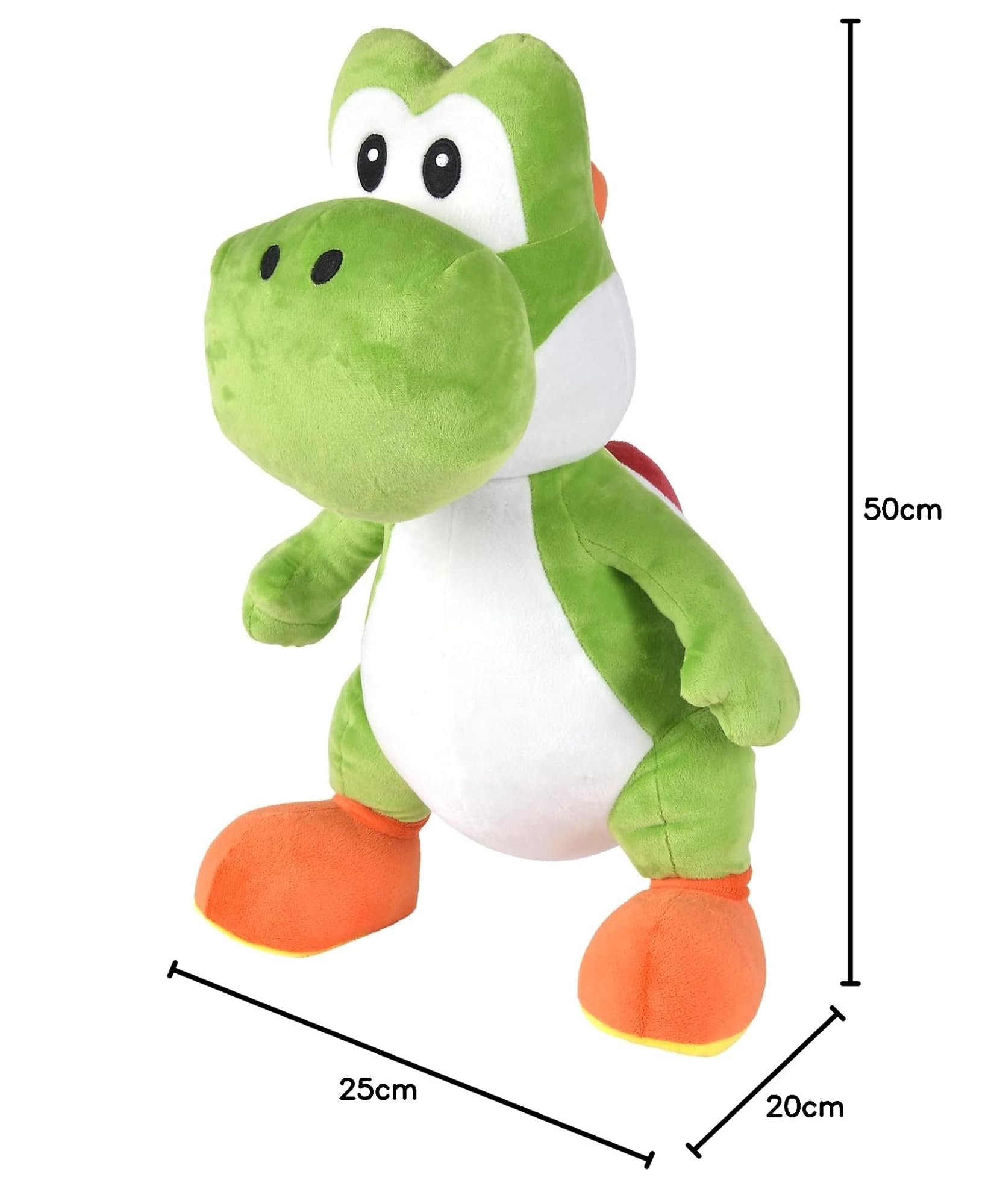 Nintendo Super Mario Yoshi Plüsch 50cm Jumbo Plüschfigur