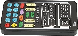 Voice Changer Microphone,Voice Changer Pc 450Mah 5V Multifunctional Portable Sound Changer Mini Sound Card For Mobile Phone Computer Game Devices