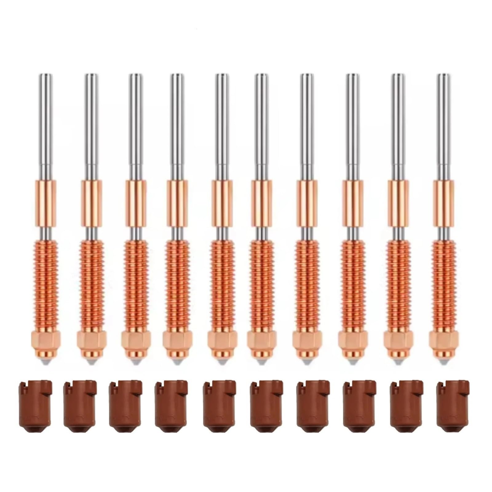 Dysza Quick-Swap do drukarek 3D, 0,2/0,4/0,6/0,8/1,0 mm, kompatybilna z różnymi modelami