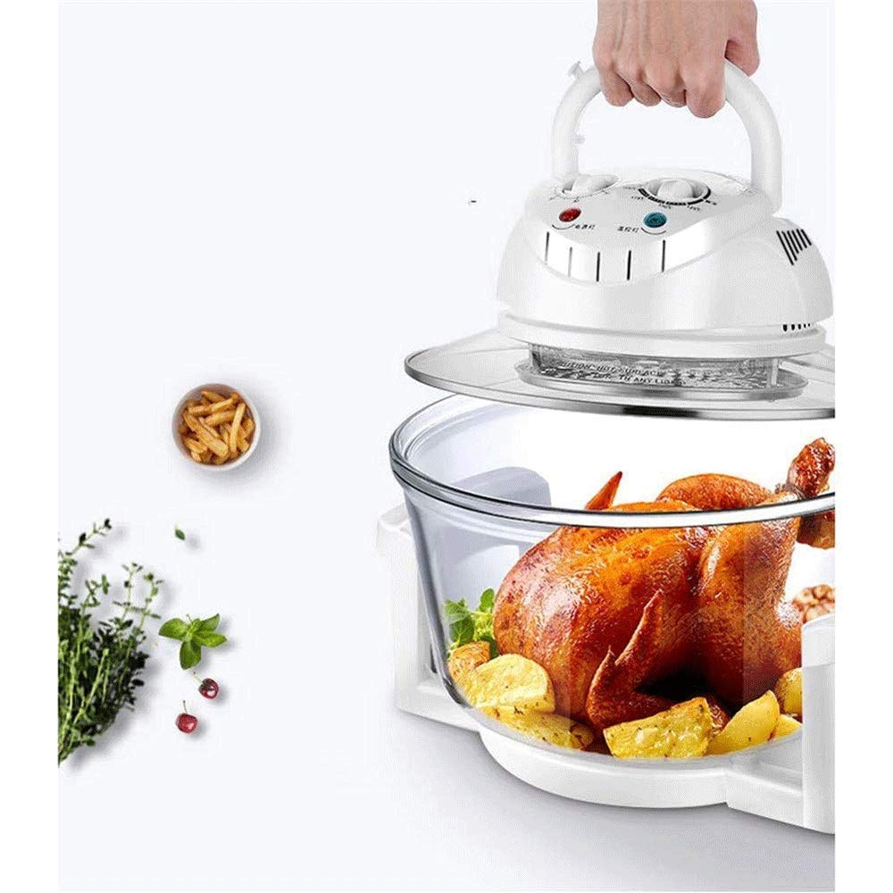 Wielofunkcyjna frytkownica elektryczna, frytkownice powietrzne Piekarnik/odwadniacz Programowalna podstawa do smażenia na powietrzu, ergonomiczny ekran dotykowy, rozmiar 37 cm * 33 cm * 32 cm