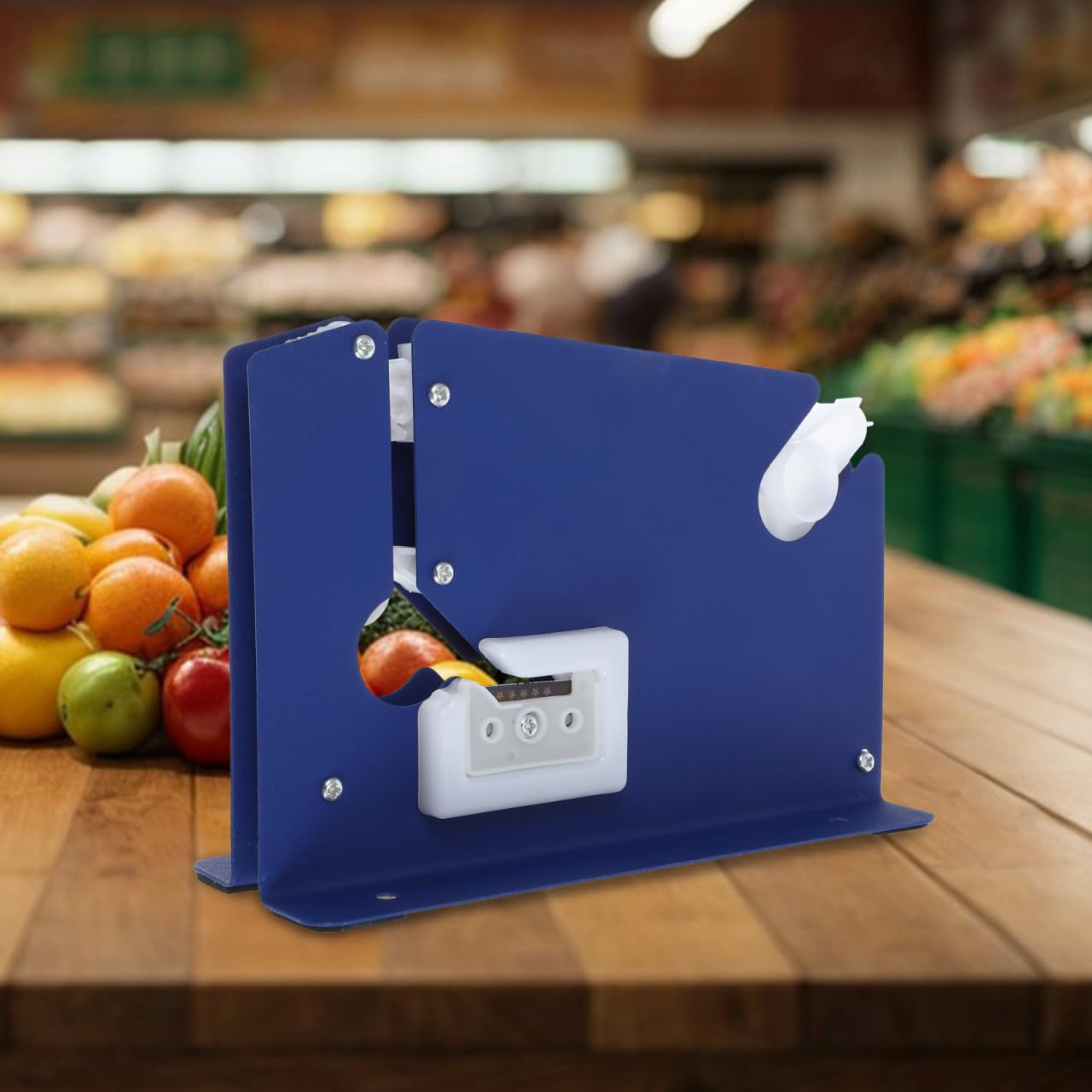 Operitacx Máquina Selladora De Bolsas Manual Con Cuchilla Incorporada Y Base Antideslizante Para Sellar Bolsas De Comida Snacks Frutas Verduras Y Pan En Hogares Y Supermercados