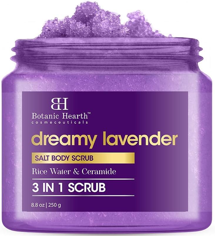Esfoliante corporal Botanic Hearth Dreamy Lavender, 260 mL