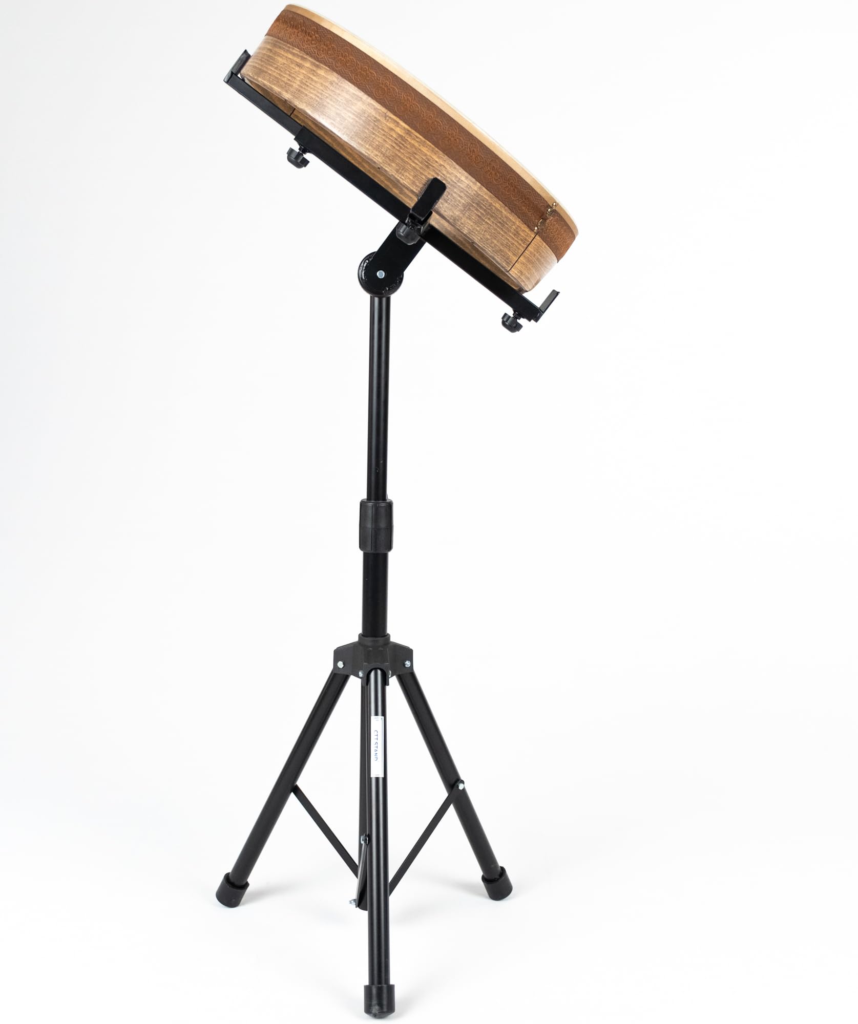 Frame Drums Bendir Stand Holder Adjustable height & angle, Stable & protective