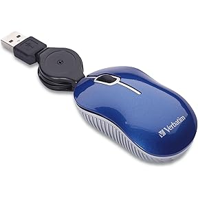 Mouse Mini Mouse Bright Irlanda USB - Preto E Vermelho Compacto