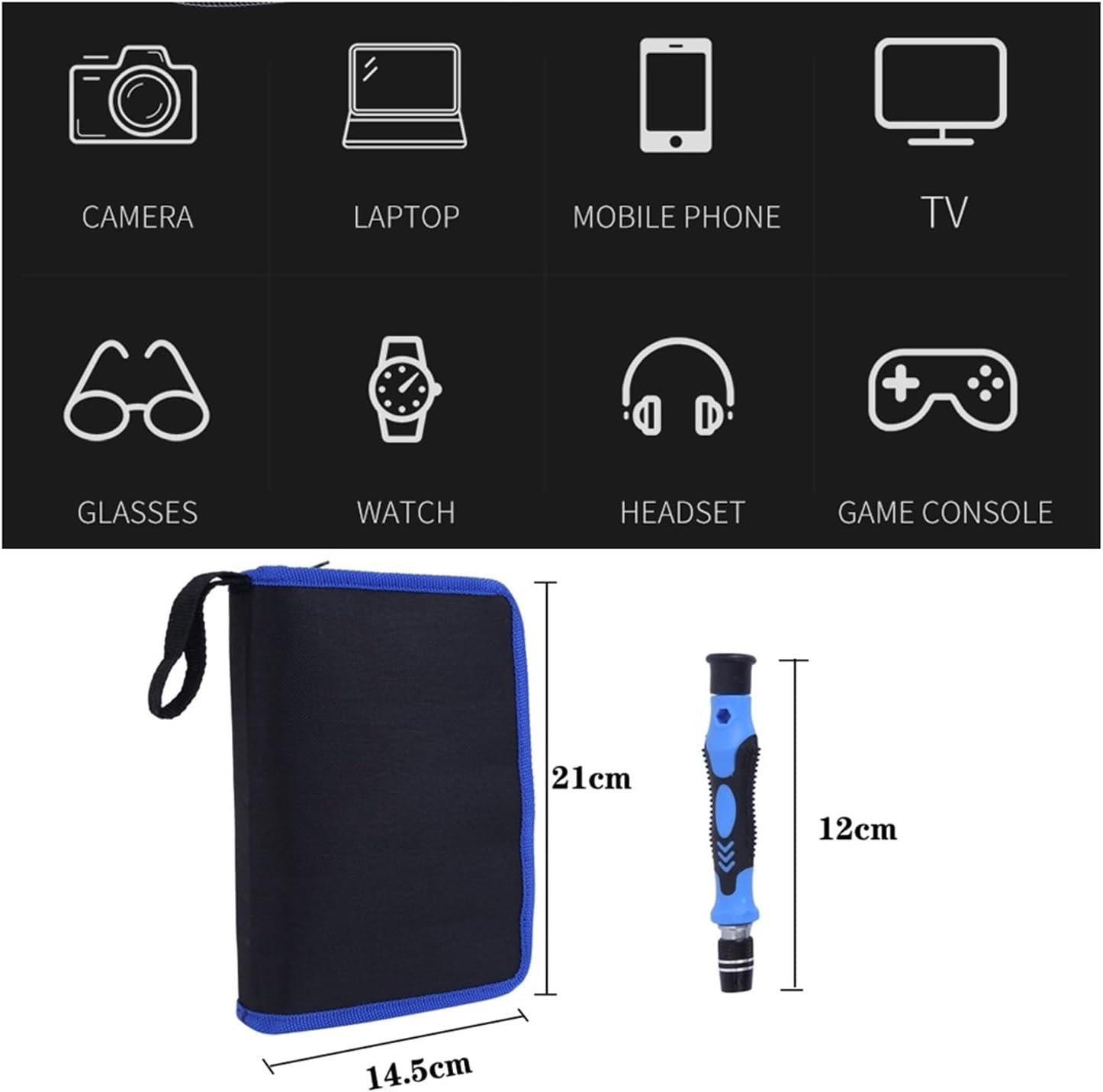 スパナセット 180 In 1 小型ドライバーセット ミニ精密ドライバー マルチ修理キット コンピューター ノートパソコン PC 携