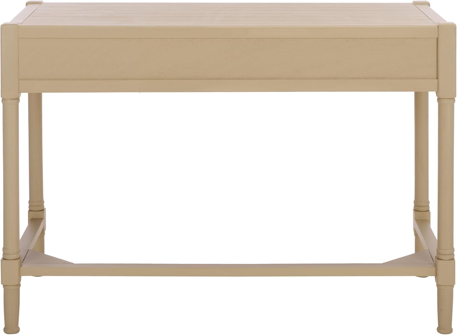 SAFAVIEH Home Collection – Filbert Sand Writing Desk, 2-Drawer Traditional Desk, Classic Home Office Design (DSK5701F)