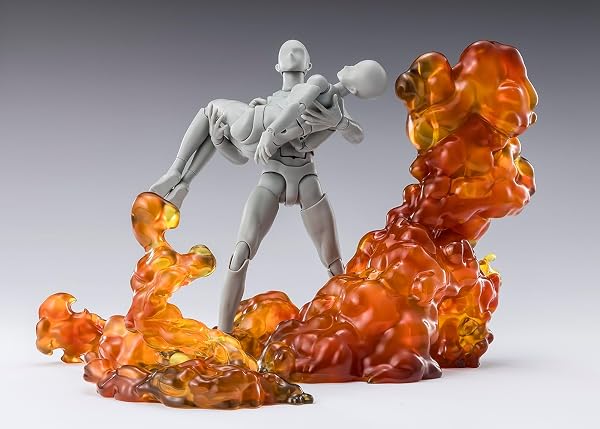 TAMASHII NATIONS 魂EFFECT SMOKE Burst Ver. for S.H.フィギュアーツ 約135mm PVC&ABS製 塗装済みエフェクトパーツ - 3