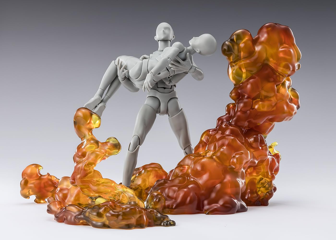 TAMASHII NATIONS 魂EFFECT SMOKE Burst Ver. for S.H.フィギュアーツ 約135mm PVC&ABS製 塗装済みエフェクトパーツ - 3