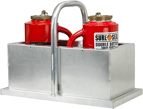 Forestry Suppliers Drip Torch Carrier Aluminum Basket Holds 2 Drip Torches