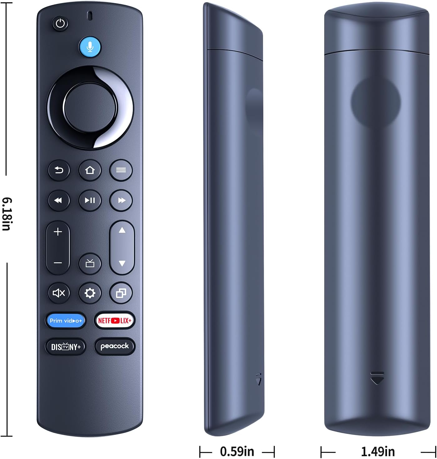 ERF3C84H Replacement Voice Remote Control Compatible for Hisen... - view 5