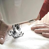 Vista 5 de 2 piezas en zigzag, prensatelas de puntada recta, universal, de uso general, zigzag, a presión, para cantante, hermano, Janome, Kenmore, Babylock