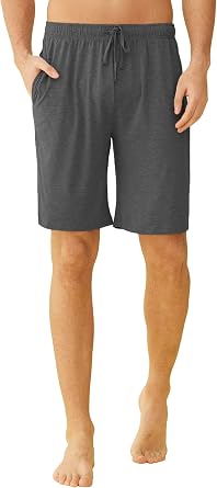 Latuza Mens Sleep Shorts Loose Lounge Shorts