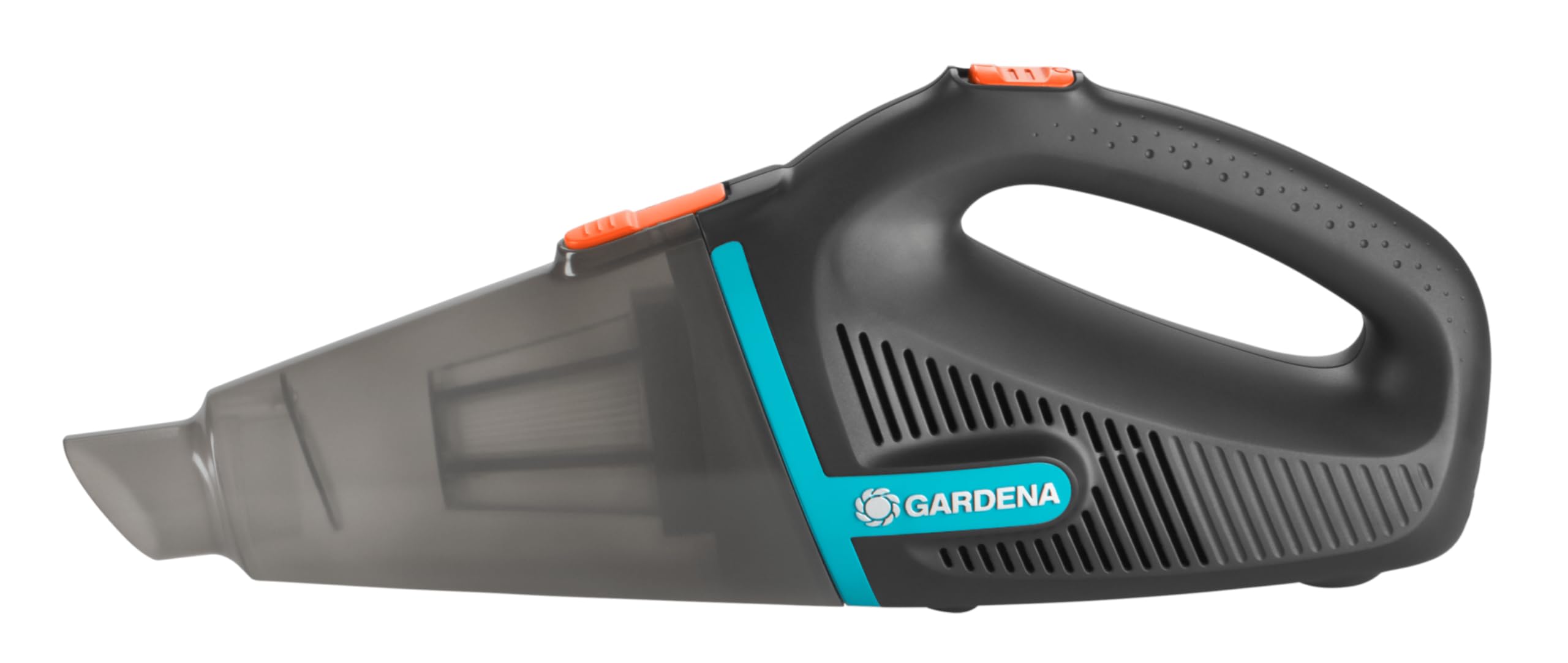 Gardena aspirateur à main d’extérieur EasyClean Li : aspirateur sur batterie pour particules humides et sèches, batterie, forte puissance (9339-20)