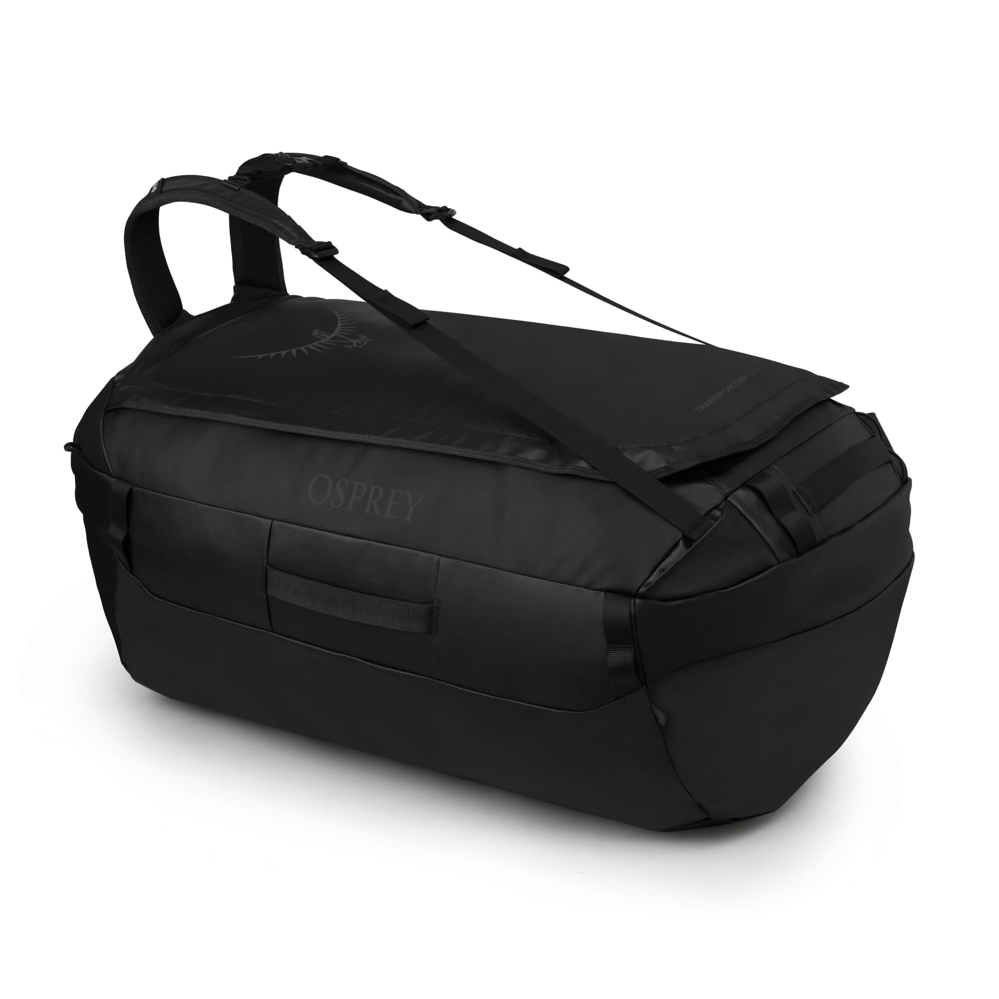 Osprey Transporter Unisex Duffel, 120L, Raven Black/Black, O/S
