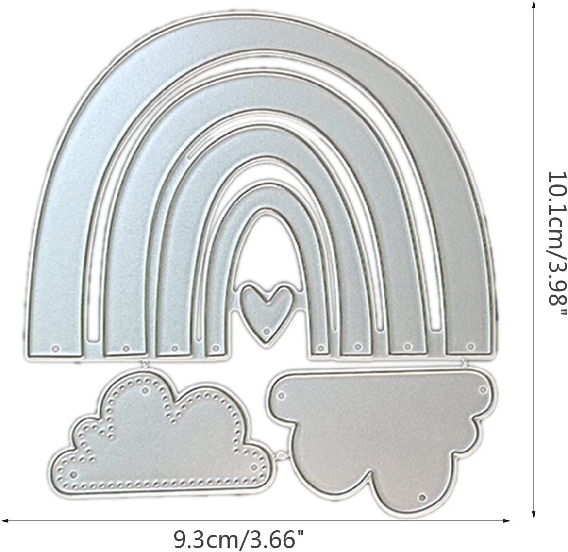 Fustelle Per Goffratura A Forma Di Erba - Set Di Stampi Metallici Per Scrapbooking, Album E Biglietti Fai Da Te