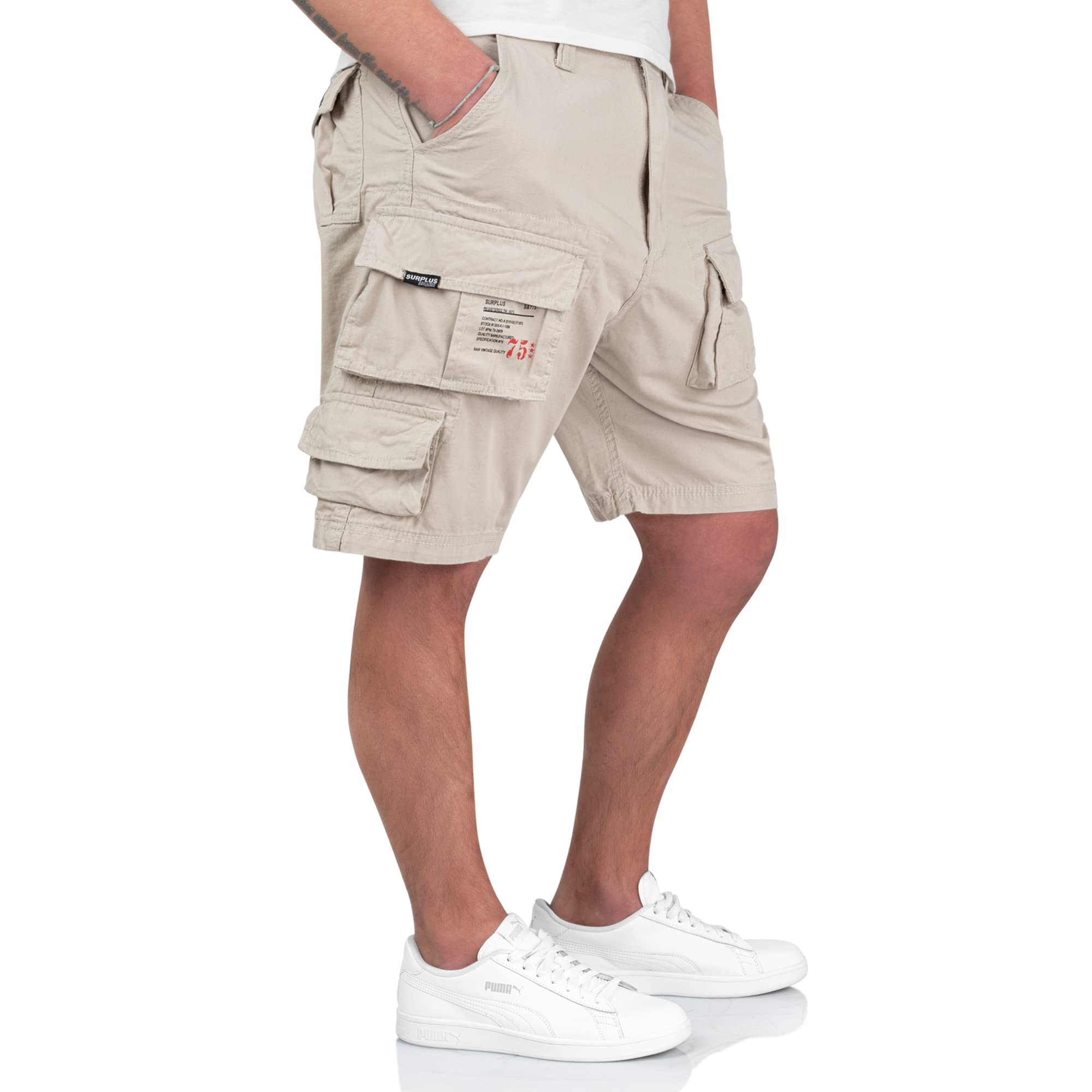 Surplus Raw Vintage Herren Cargo Trooper Shorts