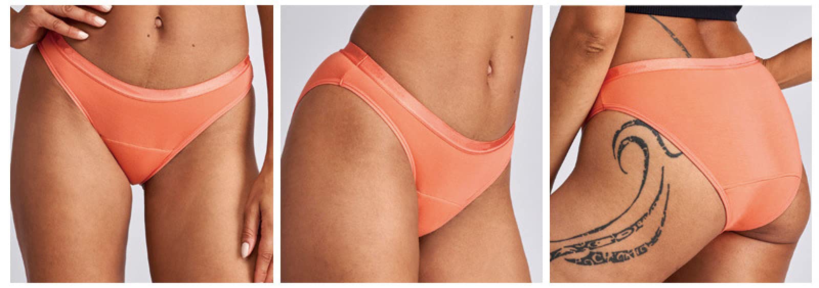Slip Donna 2/4PCS Pantaloni fisiologici Donne Periodo mestruale File di Cotone a metà Vita Traspirante assorbenti igienici a Prova di perdite Pantaloni di Sollievo per l'uso Notturno