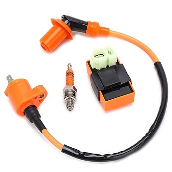 CDI Box, Reliable Ignition Coil Spark Plug for ATV Moped Scooters Replacement for GY6 50cc 150cc