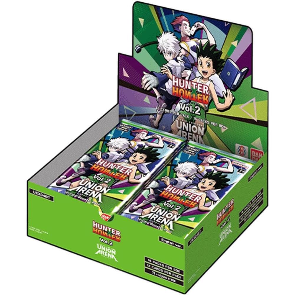 HUNTER HUNTER Vol.2 ブースターパック Amazon.com: Hunter X Hunter Volume 2 Booster Box: Union Arena by