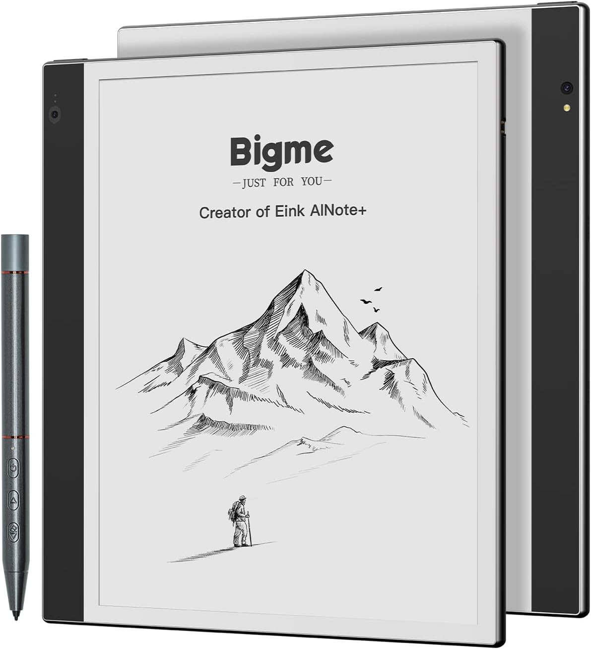 Bigme inkNote ePaper Tablet 10.3" Dual Cameras 6GB+128GB Ereader with Smart Pen, Cover