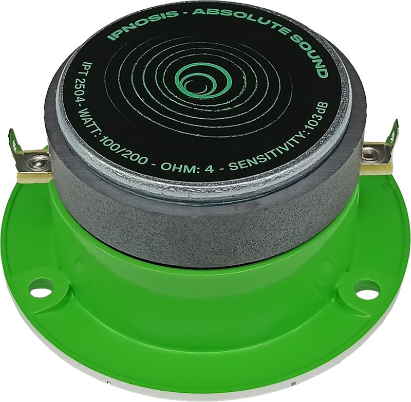 Coppia Tweeter IPNOSIS IPT 2501 Da 9,7 Cm – 200 W Max, 101 DB, Bobina In Rame Da 25,4 Mm, 4 Ohm, Con Condensatori Inclusi
