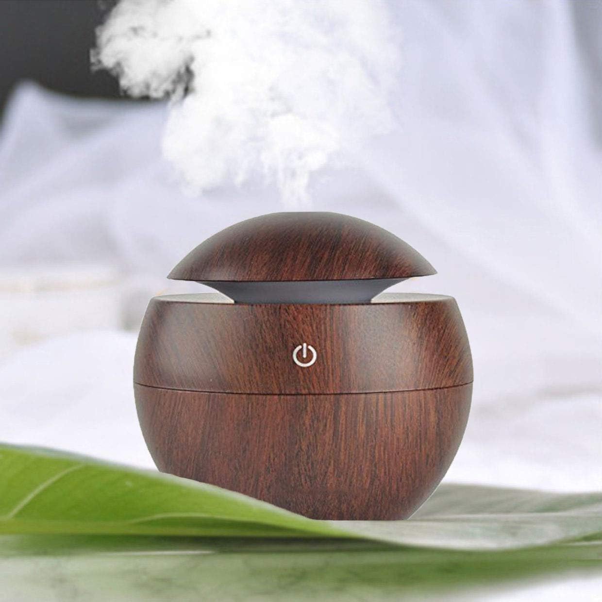 Wooden Cool Mist Humidifiers Essential Oil Diffuser Aroma Air Humidifier with Colorful Change for Car, Office, Babies, humidifiers for Home, air humidifier for Room-image-21