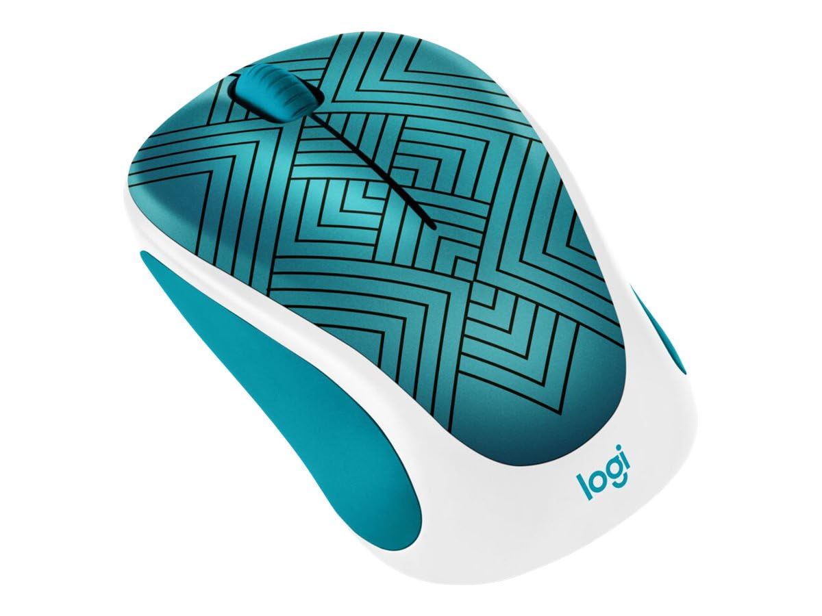 Amazon.com: Logitech M317C Wireless Mouse - Teal Maze (Renewed