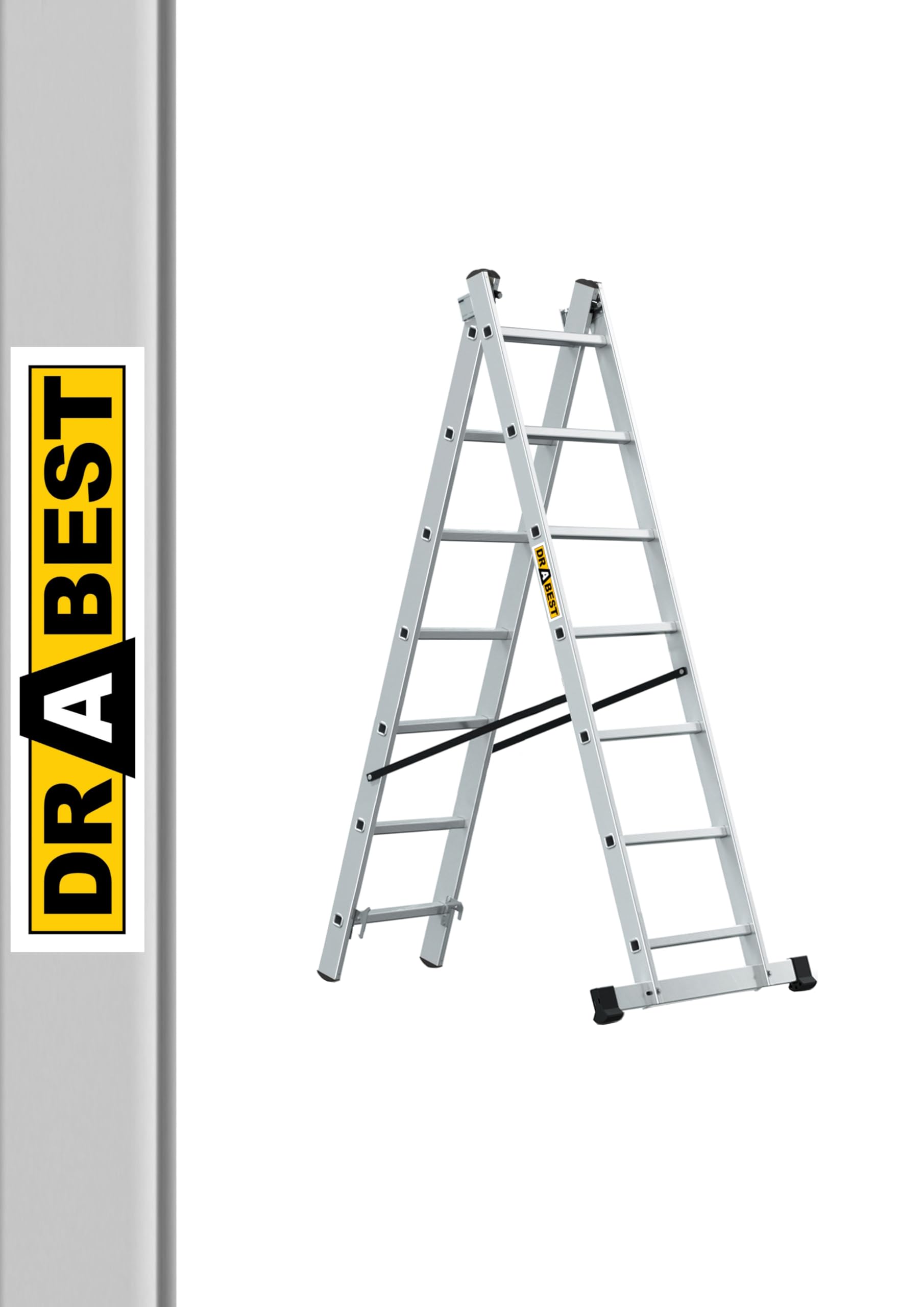 Drabest Home Aluminum Ladder 2-Section 2X7 150 Kg from B&Q