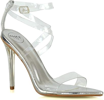 perspex heels size 2