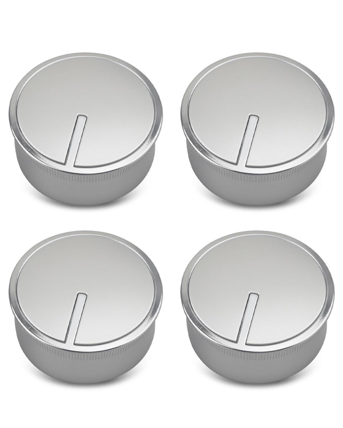 4 Pcs WPW10437088 W10437088 Range Surface Burner Control Knob Fit for Whirlpool Ranges Knobs Replace W10437088 3020323 PS11754724